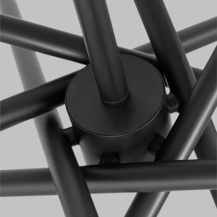 Visual Comfort Studio Canada - CC16612MBK - 12 Light Chandelier - Eastyn - Midnight Black