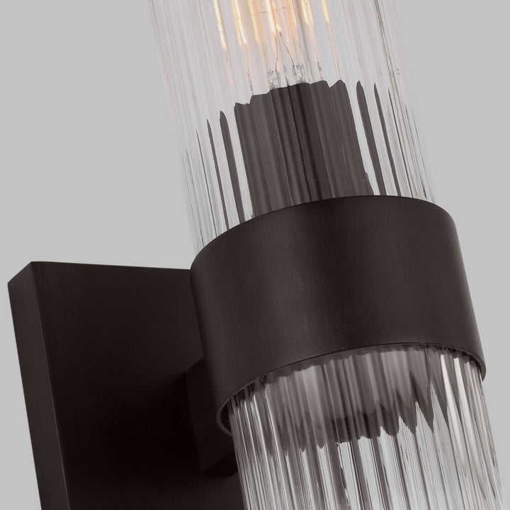 Visual Comfort Studio Canada - CV1021AI - One Light Bath Vanity - Geneva - Aged Iron