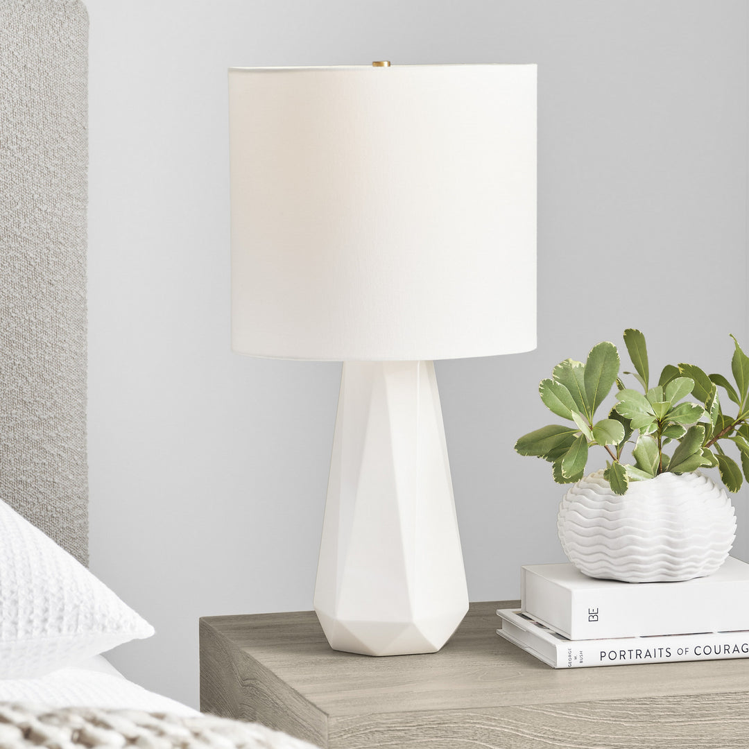 Visual Comfort Studio Canada - DJT1071GW1 - One Light Table Lamp - Moresby - Gloss White