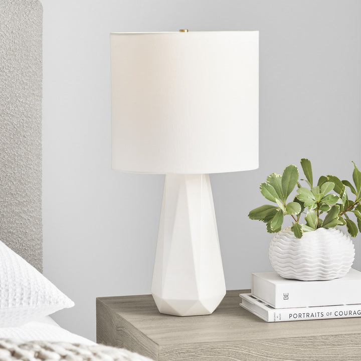 Visual Comfort Studio Canada - DJT1071GW1 - One Light Table Lamp - Moresby - Gloss White
