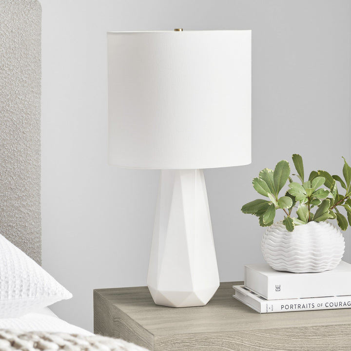 Visual Comfort Studio Canada - DJT1071GW1 - One Light Table Lamp - Moresby - Gloss White