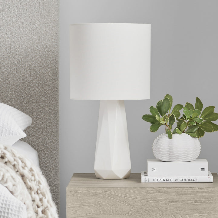 Visual Comfort Studio Canada - DJT1071GW1 - One Light Table Lamp - Moresby - Gloss White