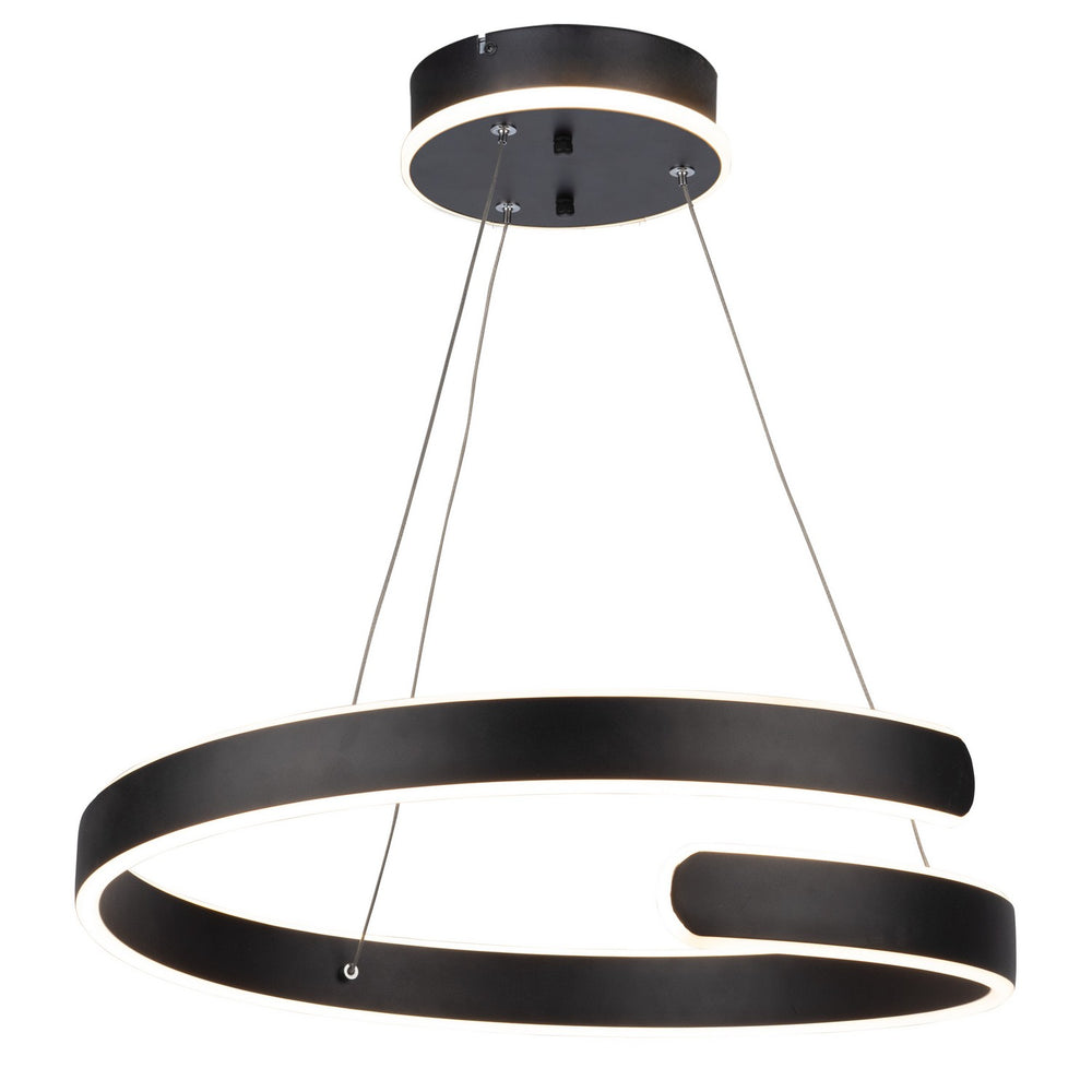 Artcraft Canada - AC7619BK - LED Chandelier - Sirius - Black