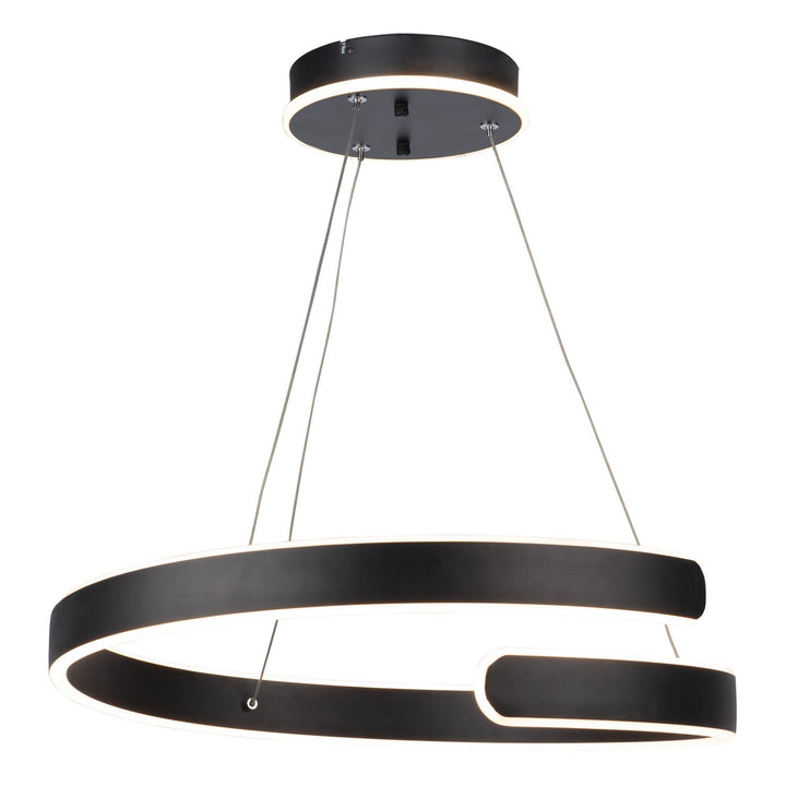 Artcraft Canada - AC7619BK - LED Chandelier - Sirius - Black