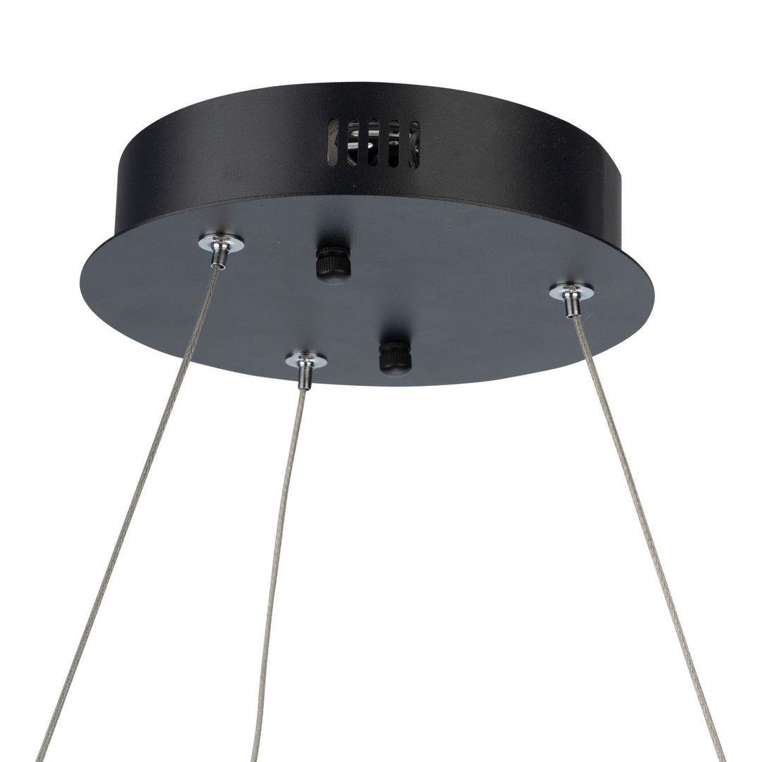 Artcraft Canada - AC7619BK - LED Chandelier - Sirius - Black