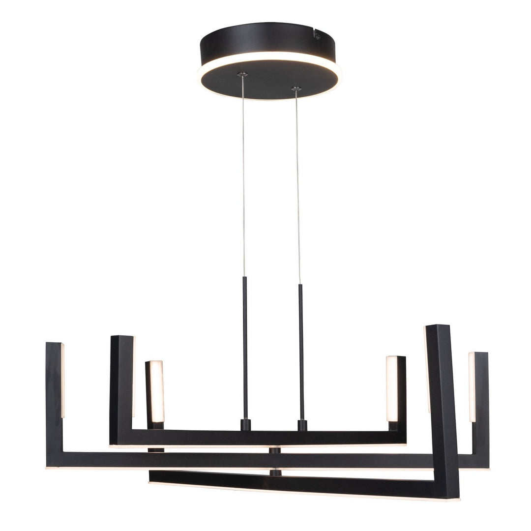 Artcraft Canada - AC6776BK - LED Chandelier - Silicon Valley - Black