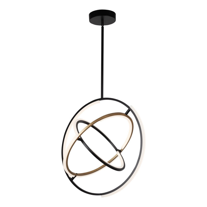 Artcraft Canada - AC6741BB - LED Pendant - Trilogy - Black & Brass