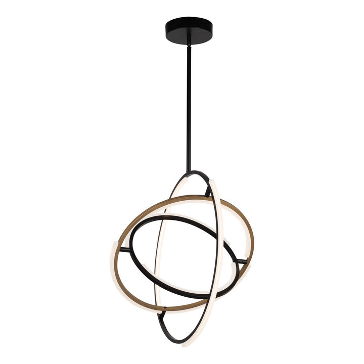 Artcraft Canada - AC6741BB - LED Pendant - Trilogy - Black & Brass