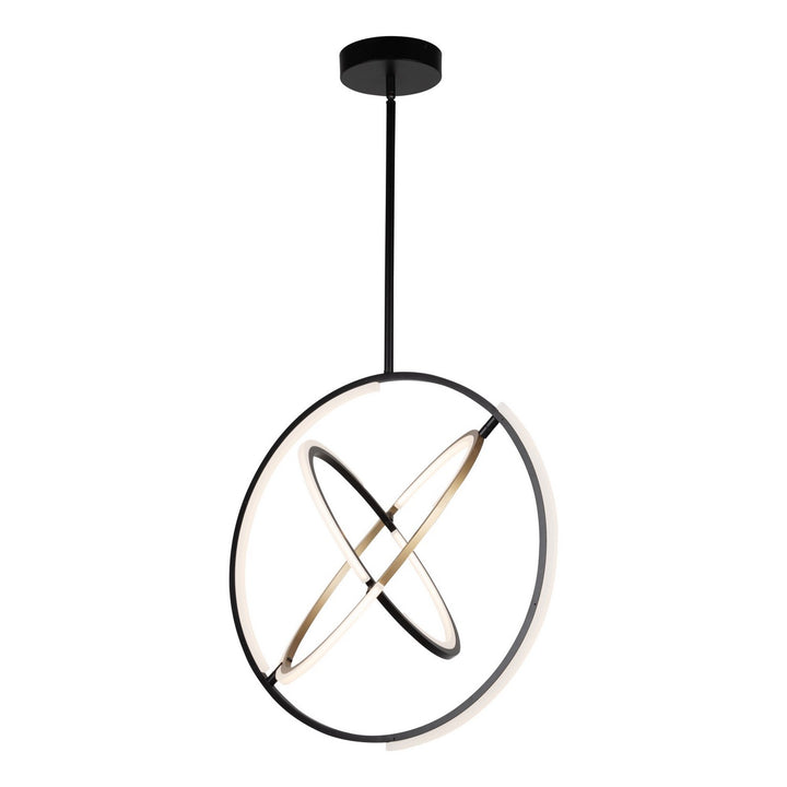 Artcraft Canada - AC6741BB - LED Pendant - Trilogy - Black & Brass