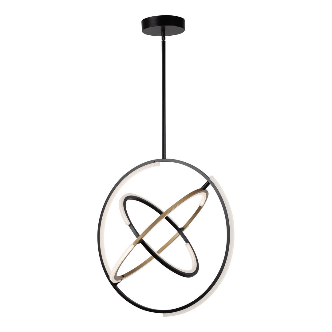 Artcraft Canada - AC6741BB - LED Pendant - Trilogy - Black & Brass