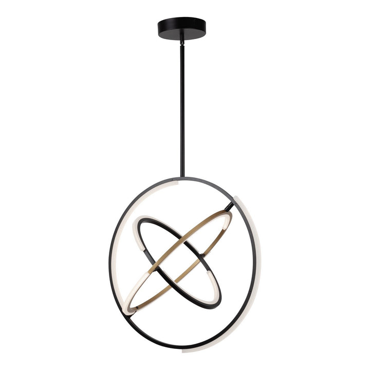 Artcraft Canada - AC6741BB - LED Pendant - Trilogy - Black & Brass