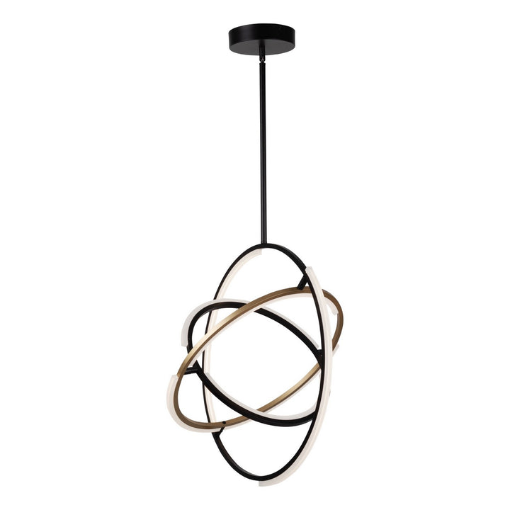 Artcraft Canada - AC6741BB - LED Pendant - Trilogy - Black & Brass