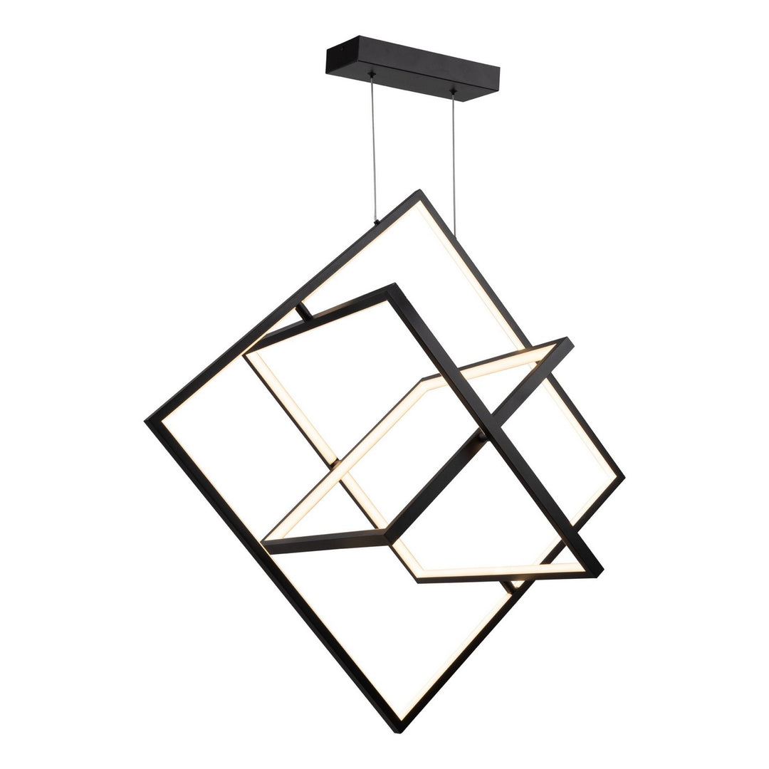 Artcraft Canada - AC7624BK - LED Chandelier - Graymar - Black