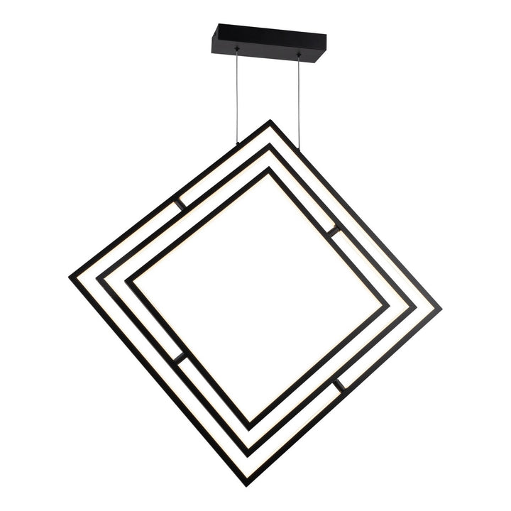 Artcraft Canada - AC7624BK - LED Chandelier - Graymar - Black