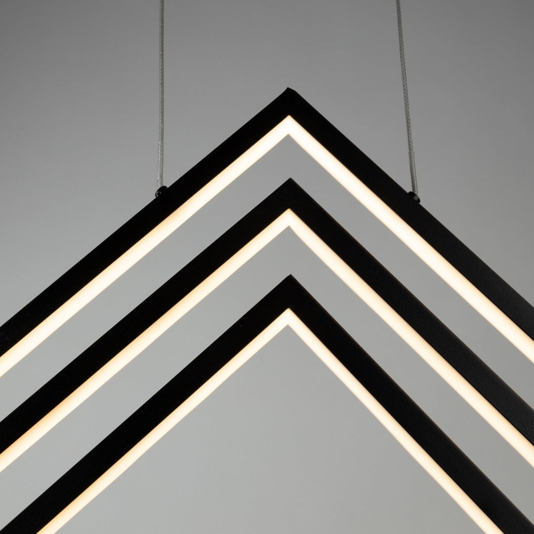 Artcraft Canada - AC7624BK - LED Chandelier - Graymar - Black