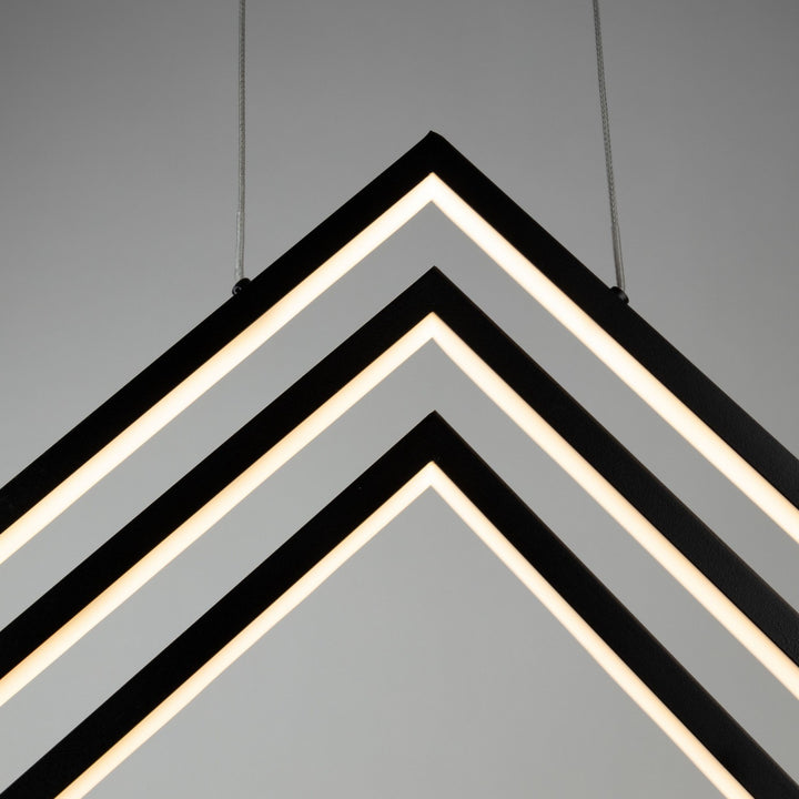 Artcraft Canada - AC7624BK - LED Chandelier - Graymar - Black
