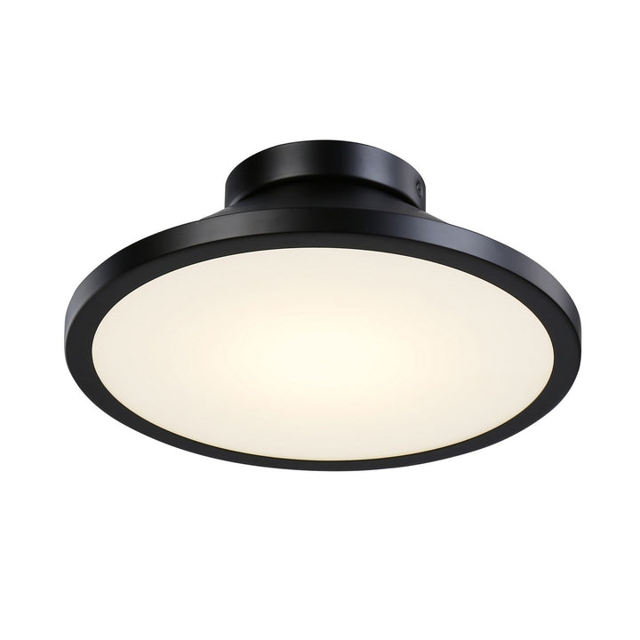 Artcraft Canada - AC7021BK - LED Flush Mount - Lucida - Black
