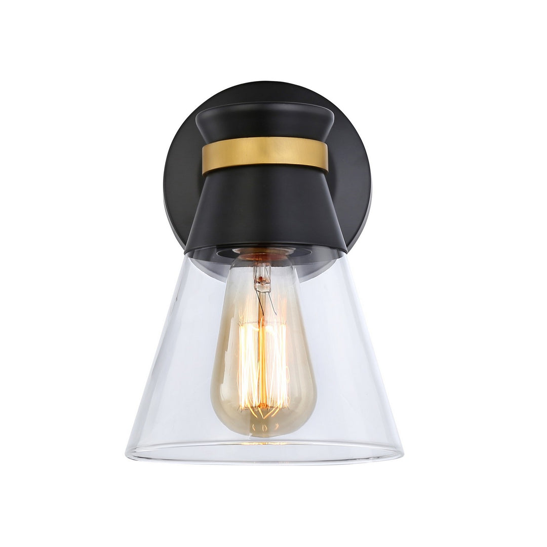 Artcraft Canada - AC11801BB - One Light Wall Sconce - Kanata - Black & Brushed Brass
