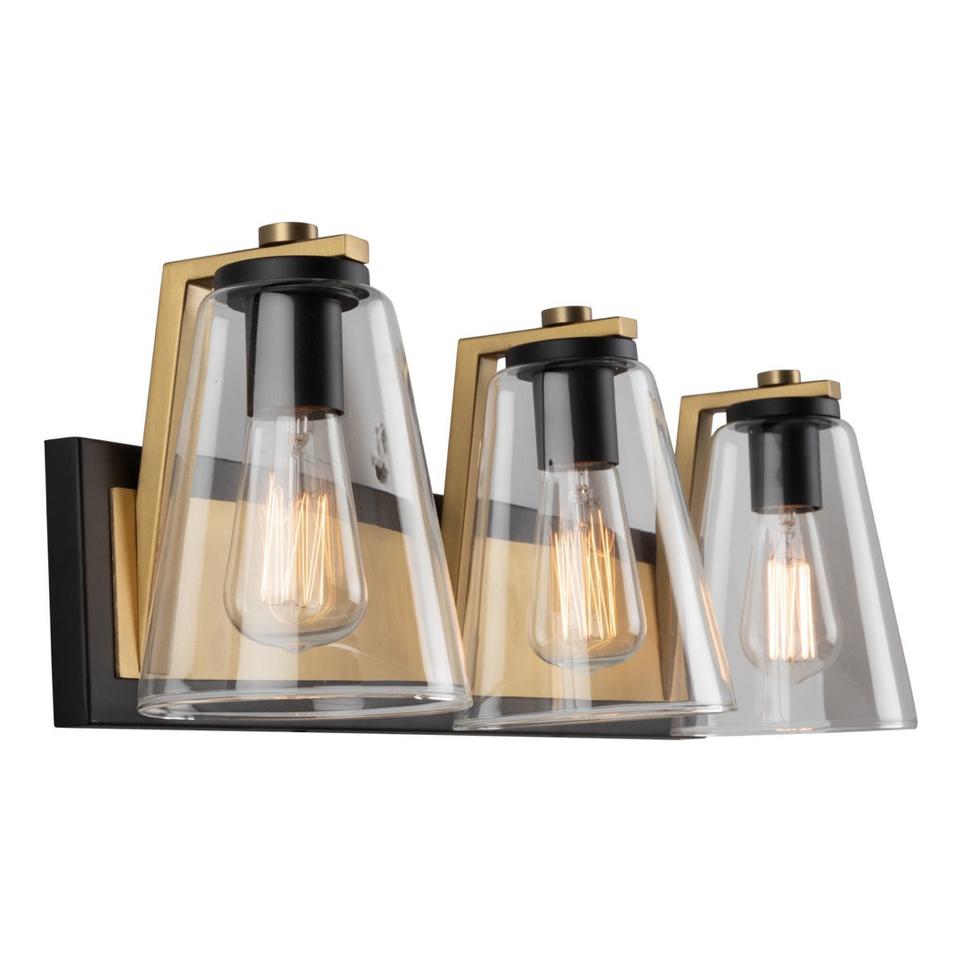 Artcraft Canada - AC11793BB - One Light Wall Sconce - Treviso - Black & Brass
