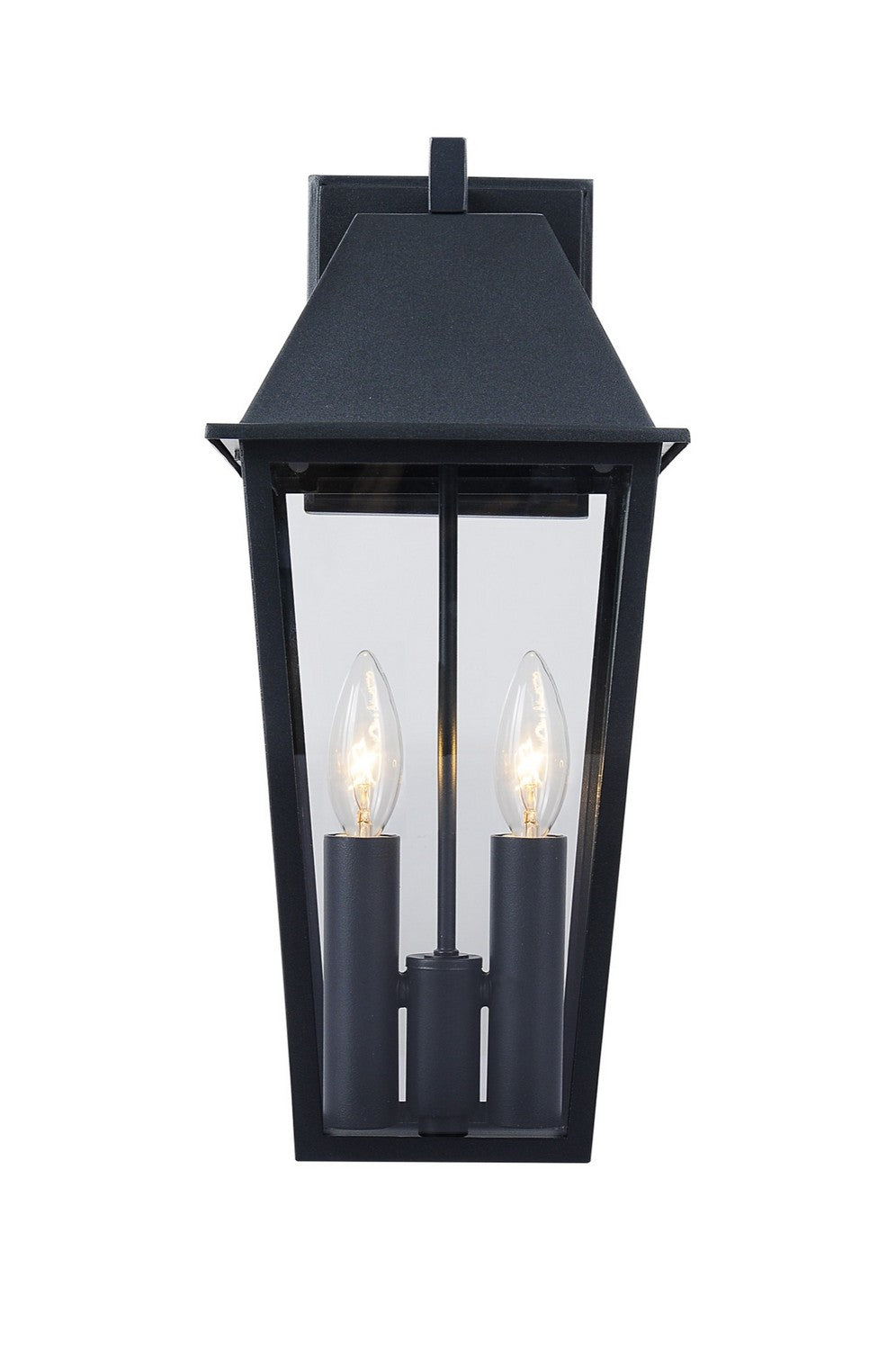 Artcraft Canada - AC8802BK - Two Light Outdoor Wall Mount - Winchester - Black