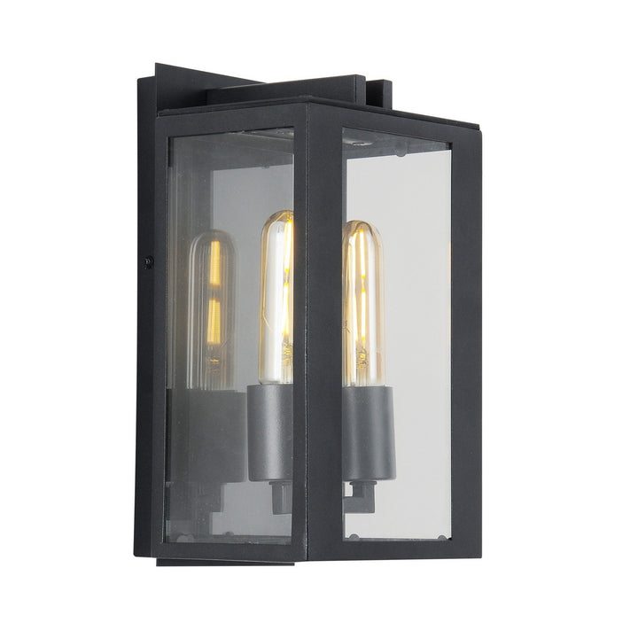 Artcraft Canada - AC8790BK - Two Light Outdoor Wall Mount - Waterville - Matte Black