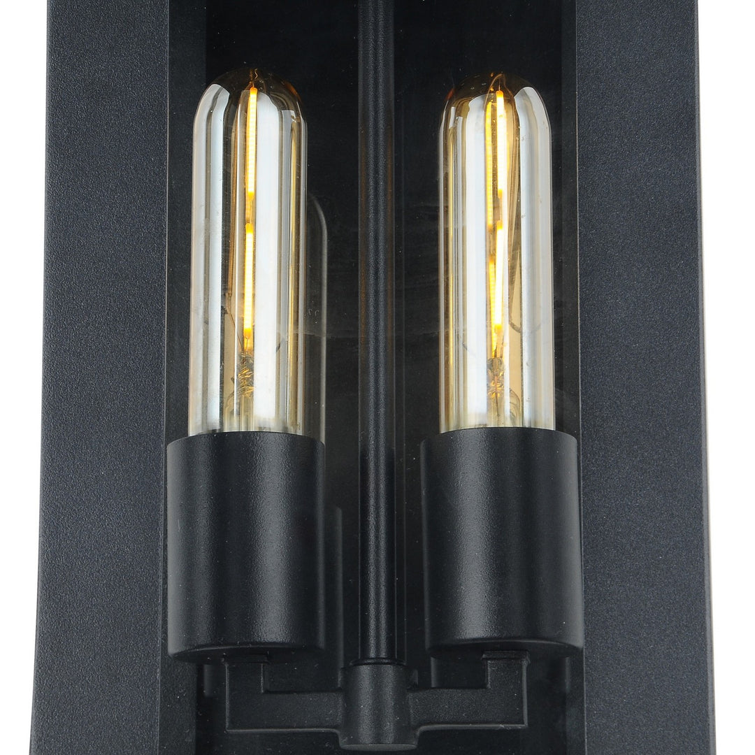 Artcraft Canada - AC8790BK - Two Light Outdoor Wall Mount - Waterville - Matte Black