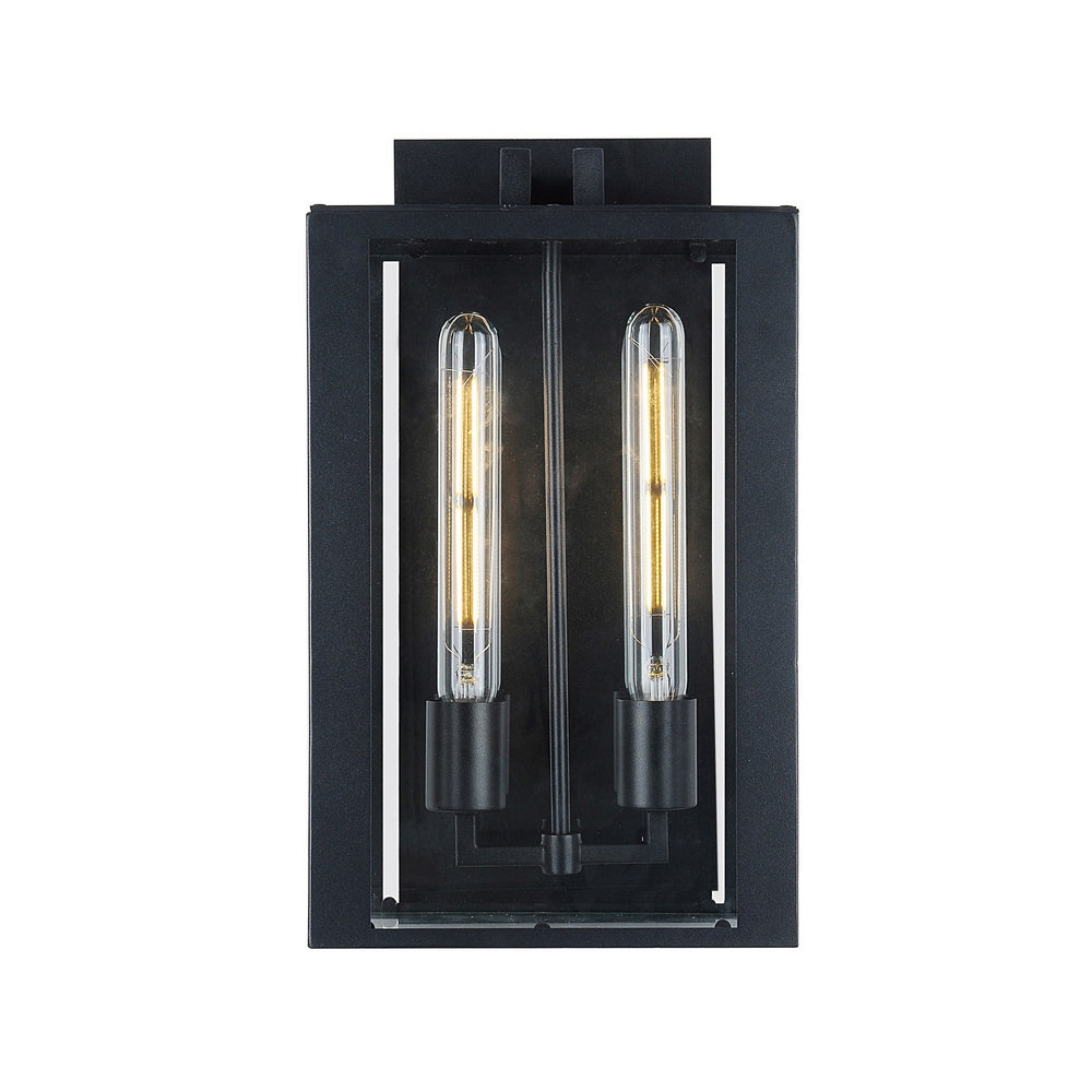 Artcraft Canada - AC8791BK - Two Light Outdoor Wall Mount - Waterville - Matte Black