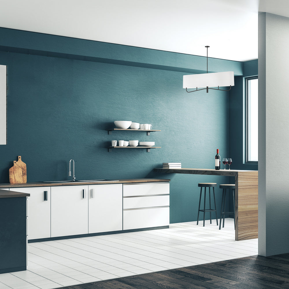 Dainolite Canada - ELN-544HC-MB-790 - Four Light Chandelier - Eleanor - Matte Black