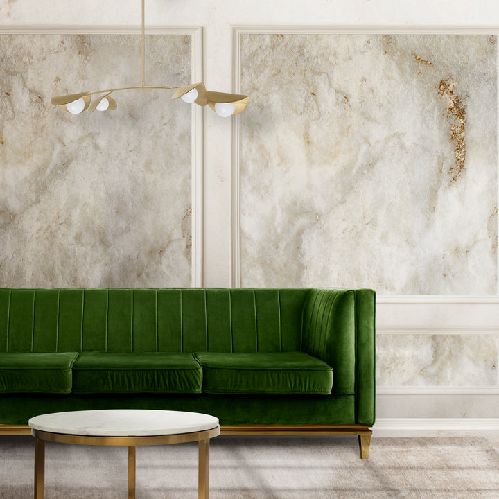 Dainolite Canada - EMM-414HP-AGB - Four Light Pendant - Emma - Aged Brass