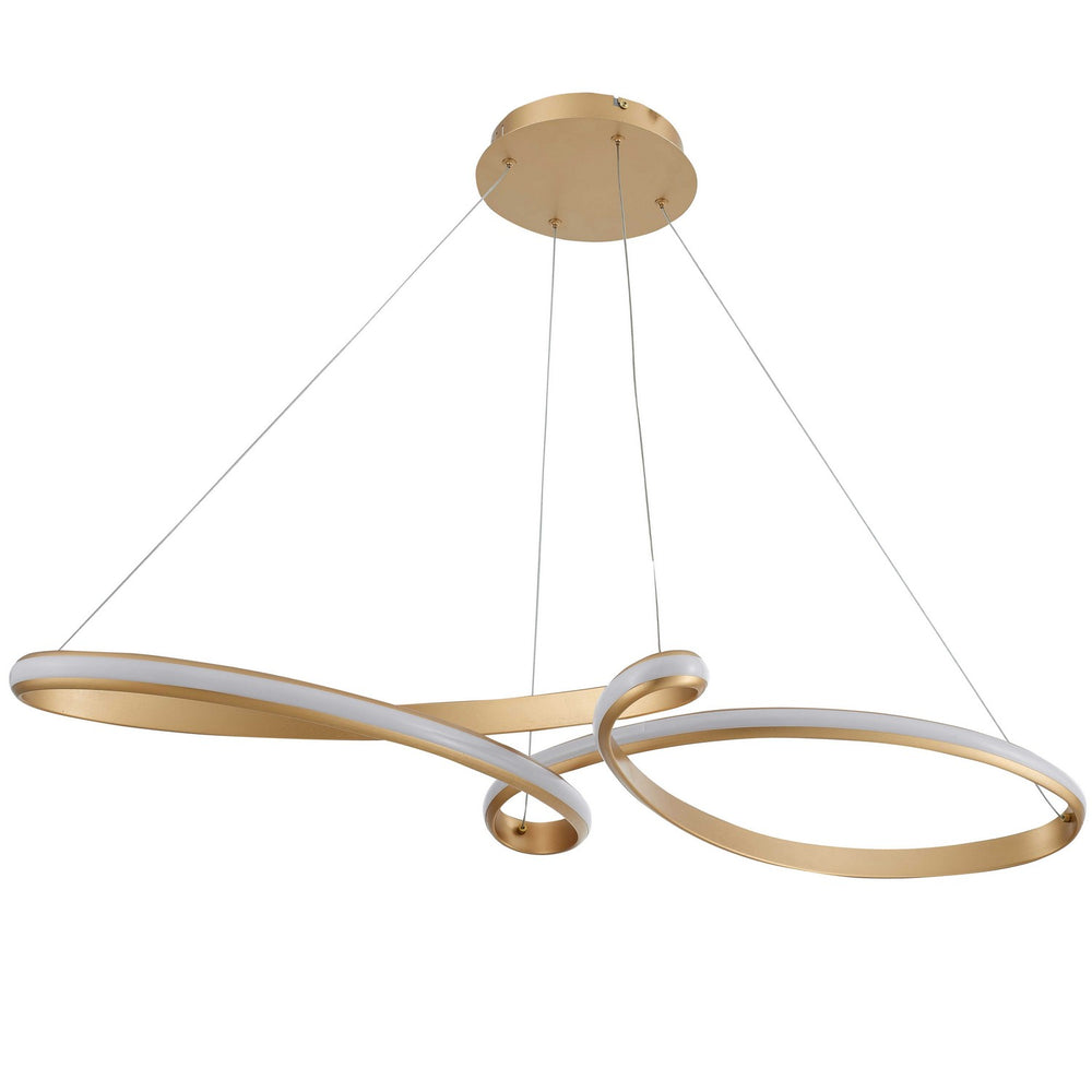 Dainolite Canada - NOL-4350LEDHP-AGB - LED Pendant - Nola - Aged Brass