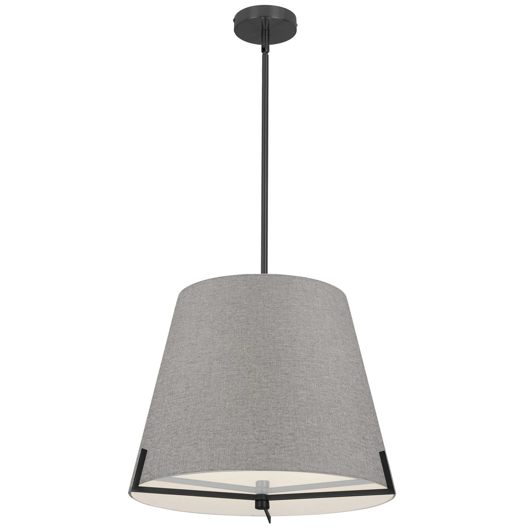 Dainolite Canada - PST-184P-MB-GRY - Four Light Pendant - Preston - Grey