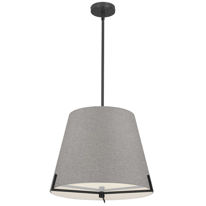 Dainolite Canada - PST-184P-MB-GRY - Four Light Pendant - Preston - Grey