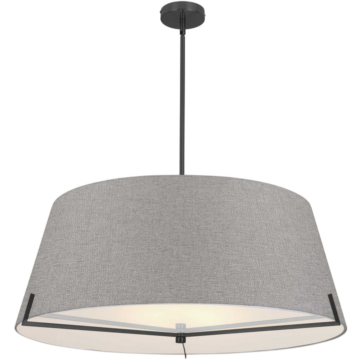 Dainolite Canada - PST-324P-MB-GRY - Four Light Pendant - Preston - Grey