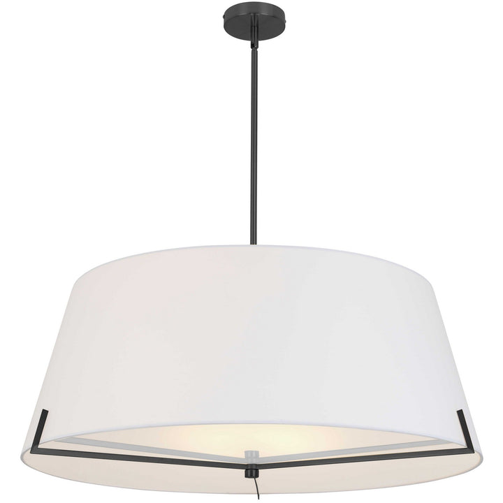 Dainolite Canada - PST-324P-MB-WH - Four Light Pendant - Preston - White