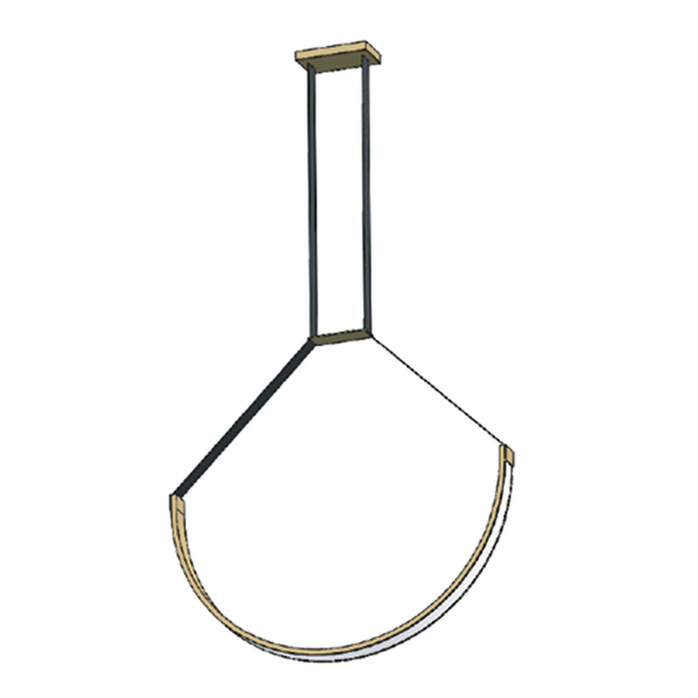 Dainolite Canada - REG-401LEDP-AGB - LED Pendant - Regan - Aged Brass