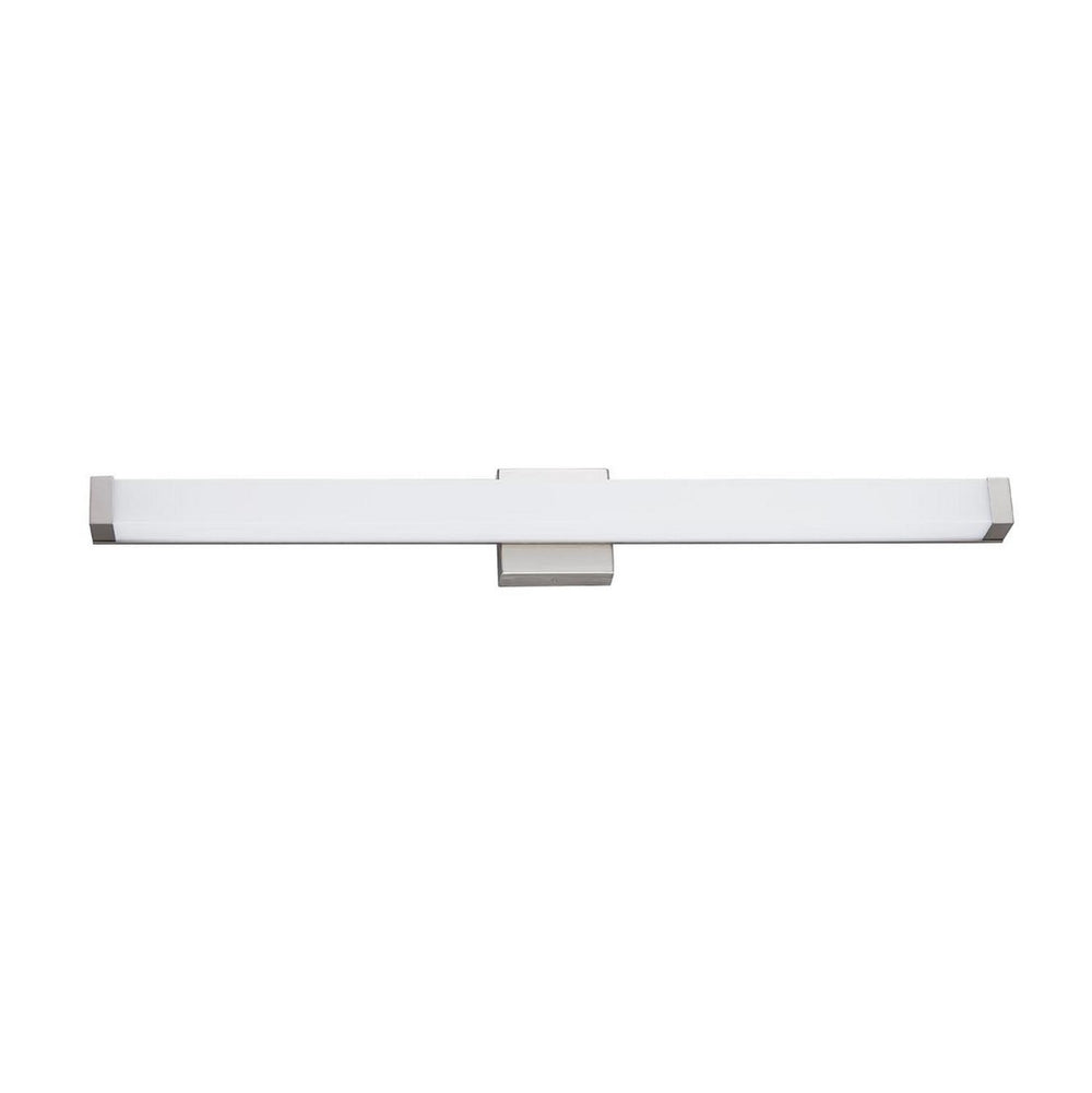 Justice Designs - ACR-9005-OPAL-NCKL - LED Linear Wall/Bath - Acryluxe - Brushed Nickel