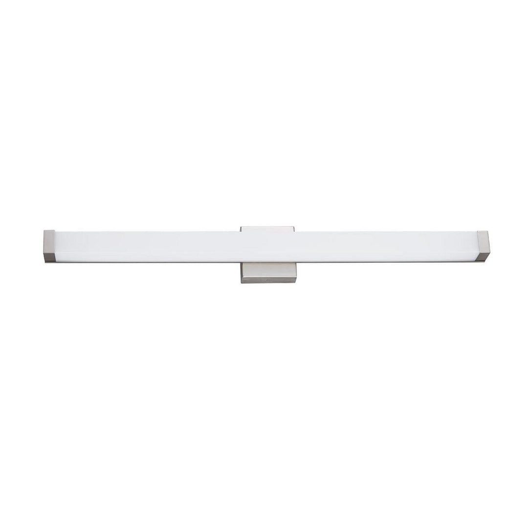 Justice Designs - ACR-9005-OPAL-NCKL - LED Linear Wall/Bath - Acryluxe - Brushed Nickel
