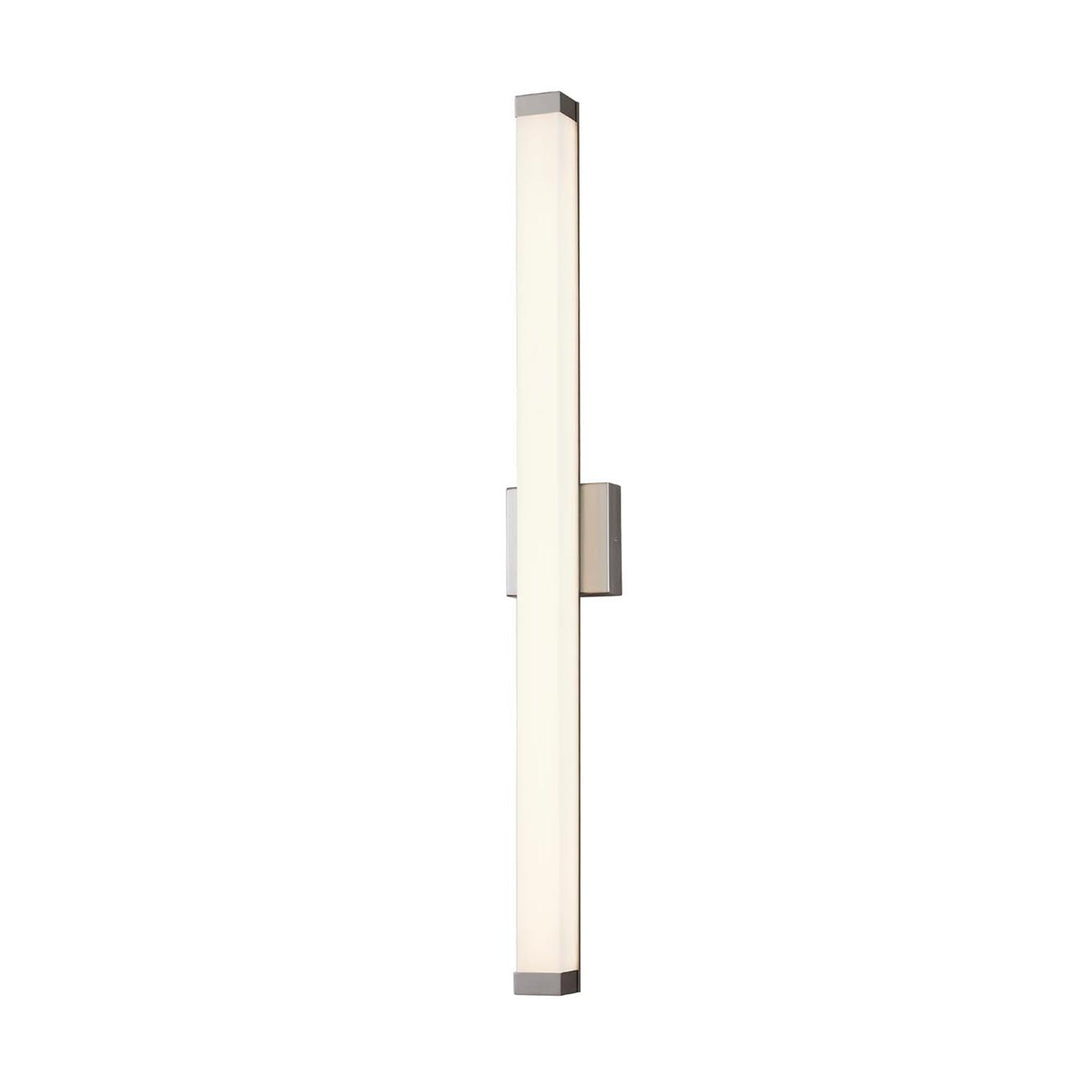 Justice Designs - ACR-9005-OPAL-NCKL - LED Linear Wall/Bath - Acryluxe - Brushed Nickel