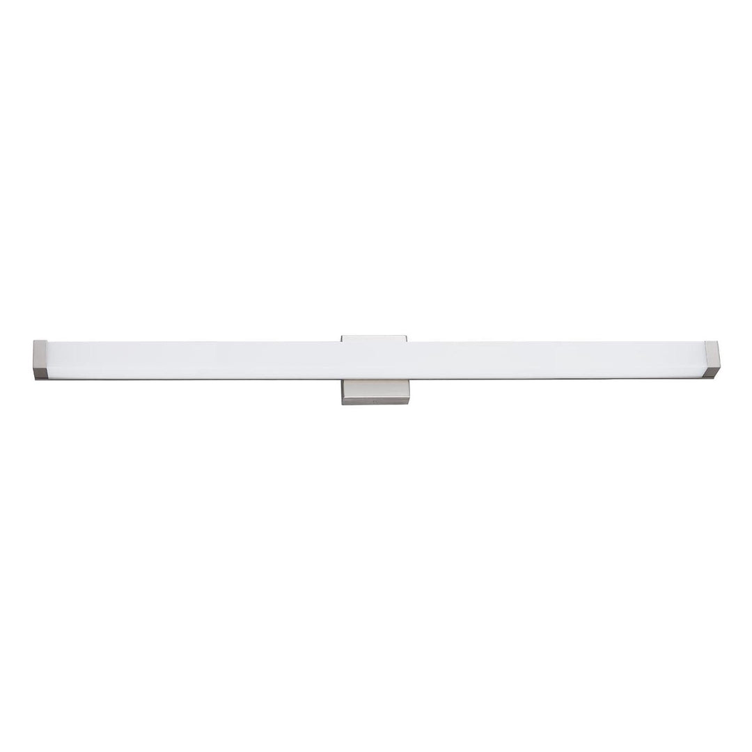 Justice Designs - ACR-9007-OPAL-NCKL - LED Linear Wall/Bath - Acryluxe - Brushed Nickel