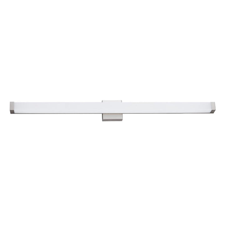 Justice Designs - ACR-9007-OPAL-NCKL - LED Linear Wall/Bath - Acryluxe - Brushed Nickel