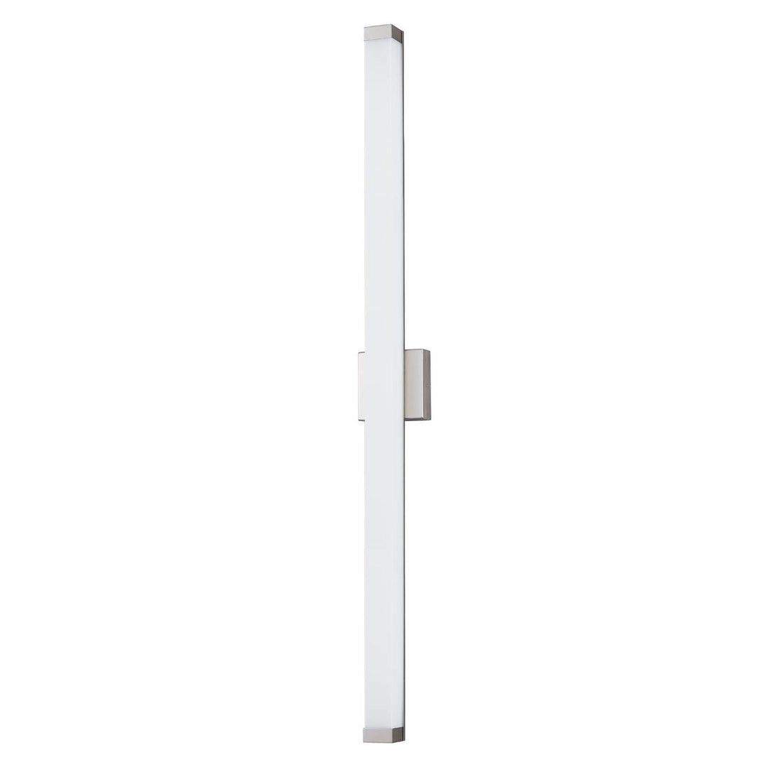 Justice Designs - ACR-9007-OPAL-NCKL - LED Linear Wall/Bath - Acryluxe - Brushed Nickel