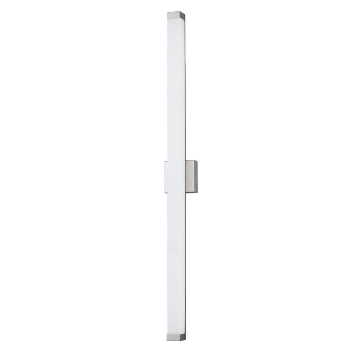 Justice Designs - ACR-9007-OPAL-NCKL - LED Linear Wall/Bath - Acryluxe - Brushed Nickel