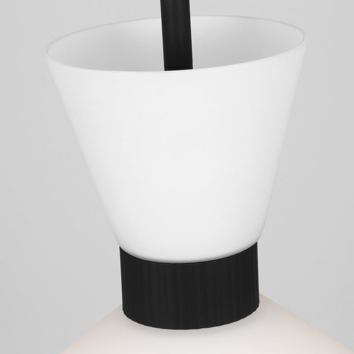 Visual Comfort Studio Canada - DJP1091MBK - One Light Pendant - Belcarra - Midnight Black