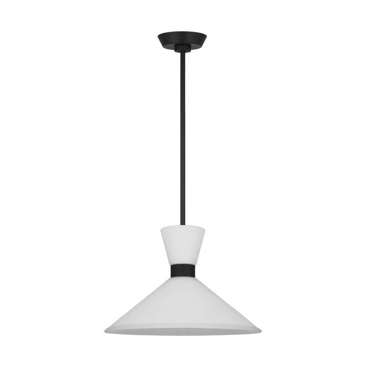 Visual Comfort Studio Canada - DJP1091MBK - One Light Pendant - Belcarra - Midnight Black