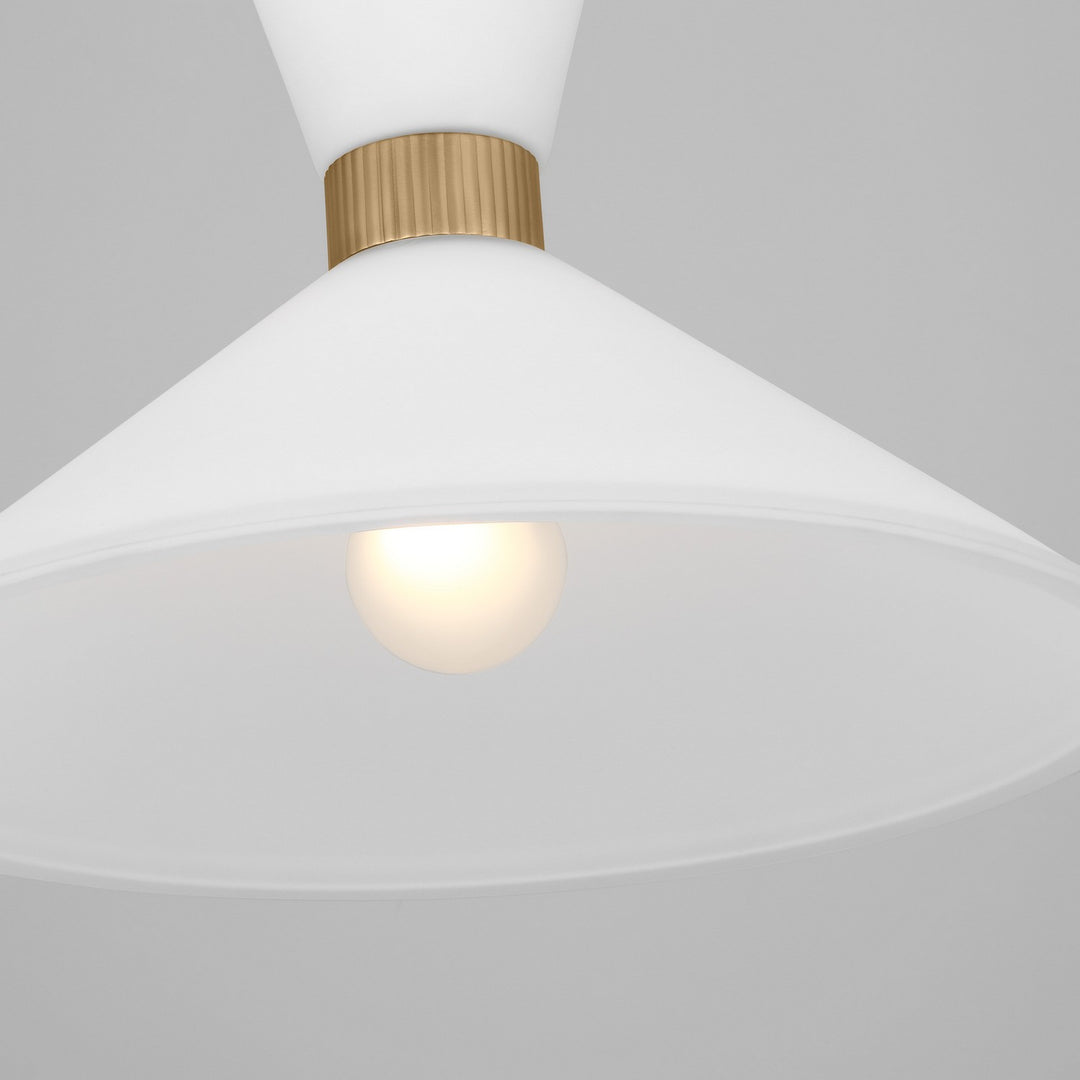Visual Comfort Studio Canada - DJP1091SB - One Light Pendant - Belcarra - Satin Brass