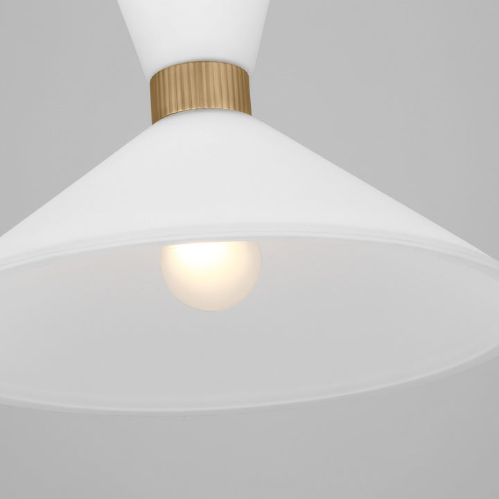Visual Comfort Studio Canada - DJP1091SB - One Light Pendant - Belcarra - Satin Brass