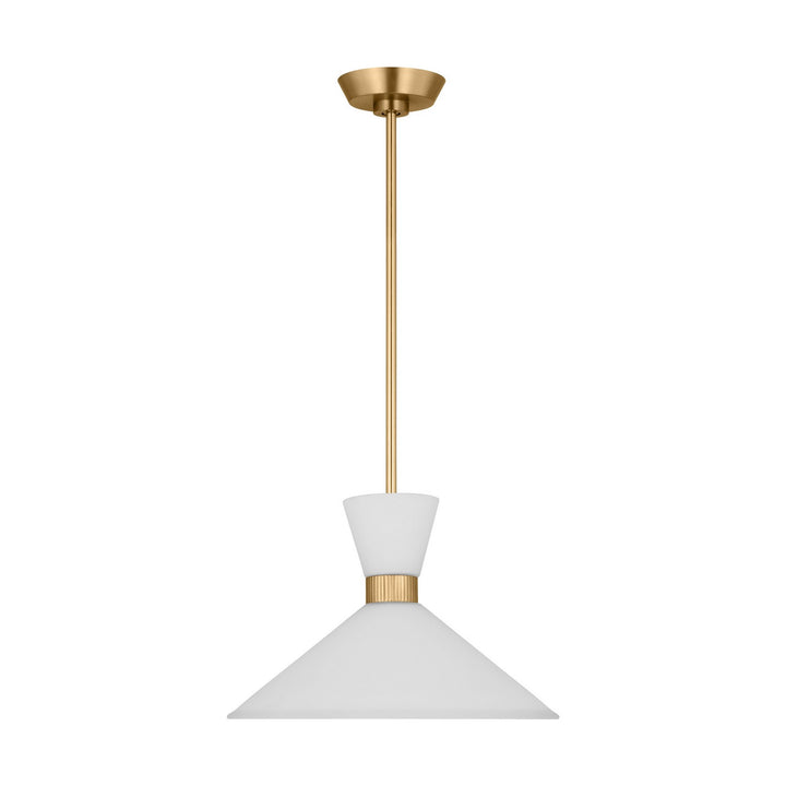Visual Comfort Studio Canada - DJP1091SB - One Light Pendant - Belcarra - Satin Brass