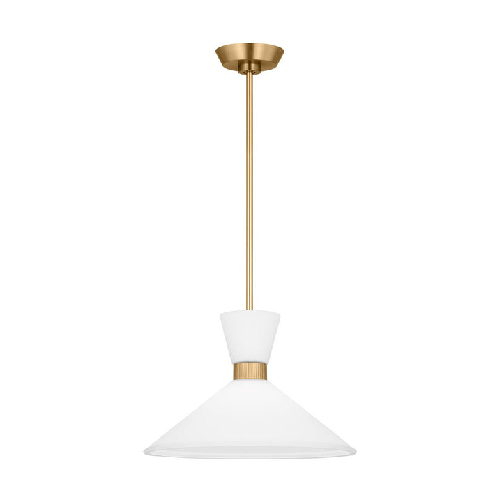 Visual Comfort Studio Canada - DJP1091SB - One Light Pendant - Belcarra - Satin Brass
