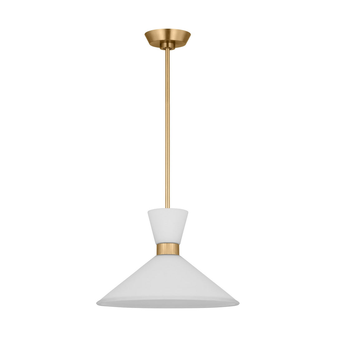 Visual Comfort Studio Canada - DJP1091SB - One Light Pendant - Belcarra - Satin Brass