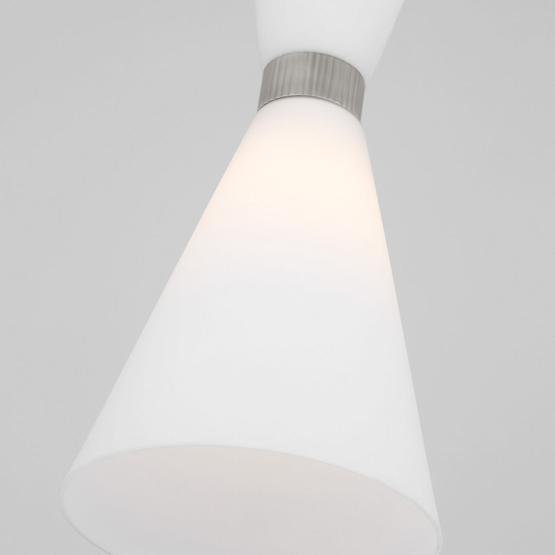 Visual Comfort Studio Canada - DJP1101BS - One Light Pendant - Belcarra - Brushed Steel